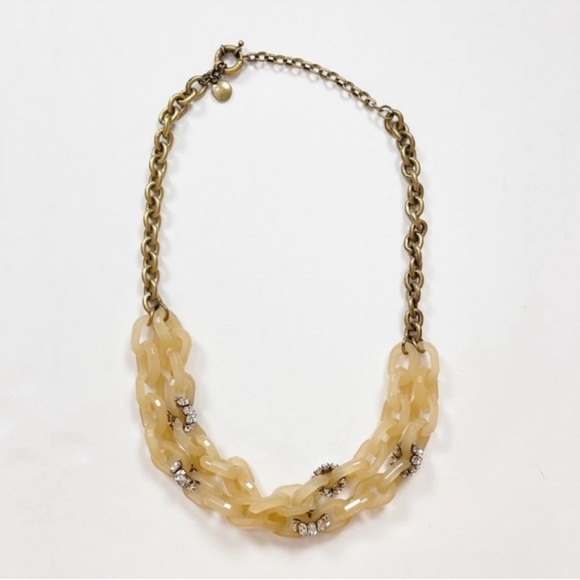 J. Crew Lucite Link Necklace - Picture 5 of 6